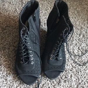 Black torrid booties